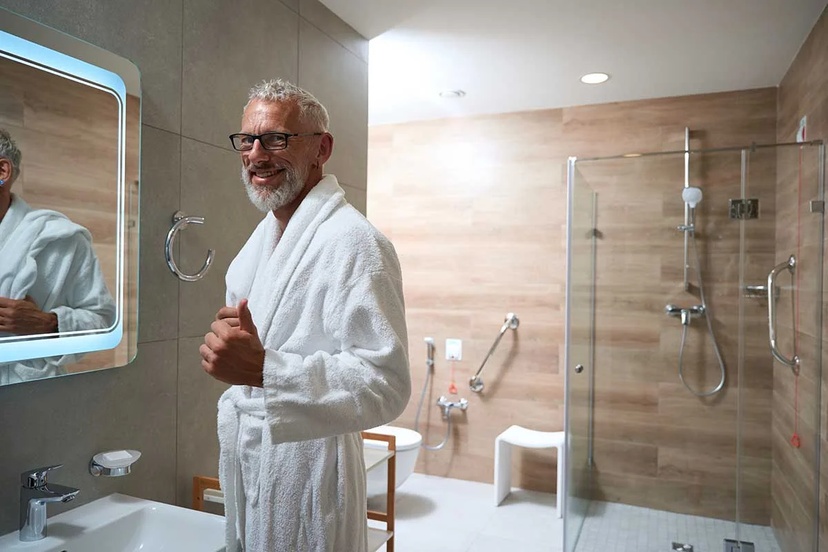 Veilige inloopdouche zonder ingrijpende verbouwing