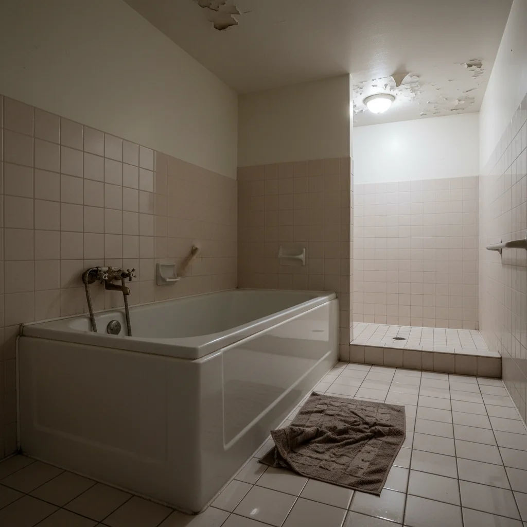 Voor: Seniorenbad onveilig