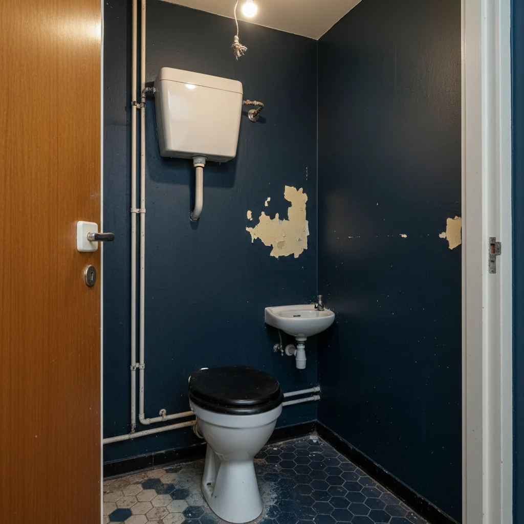 Voor: Klein apart toilet