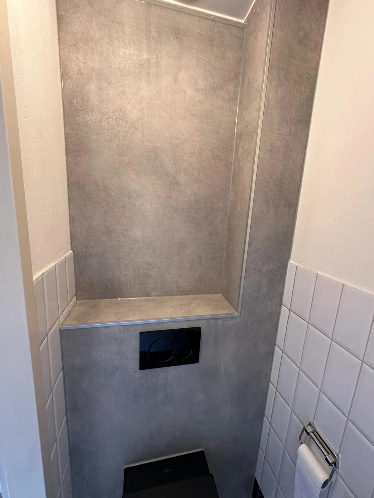 Marmerlook donkergrijs